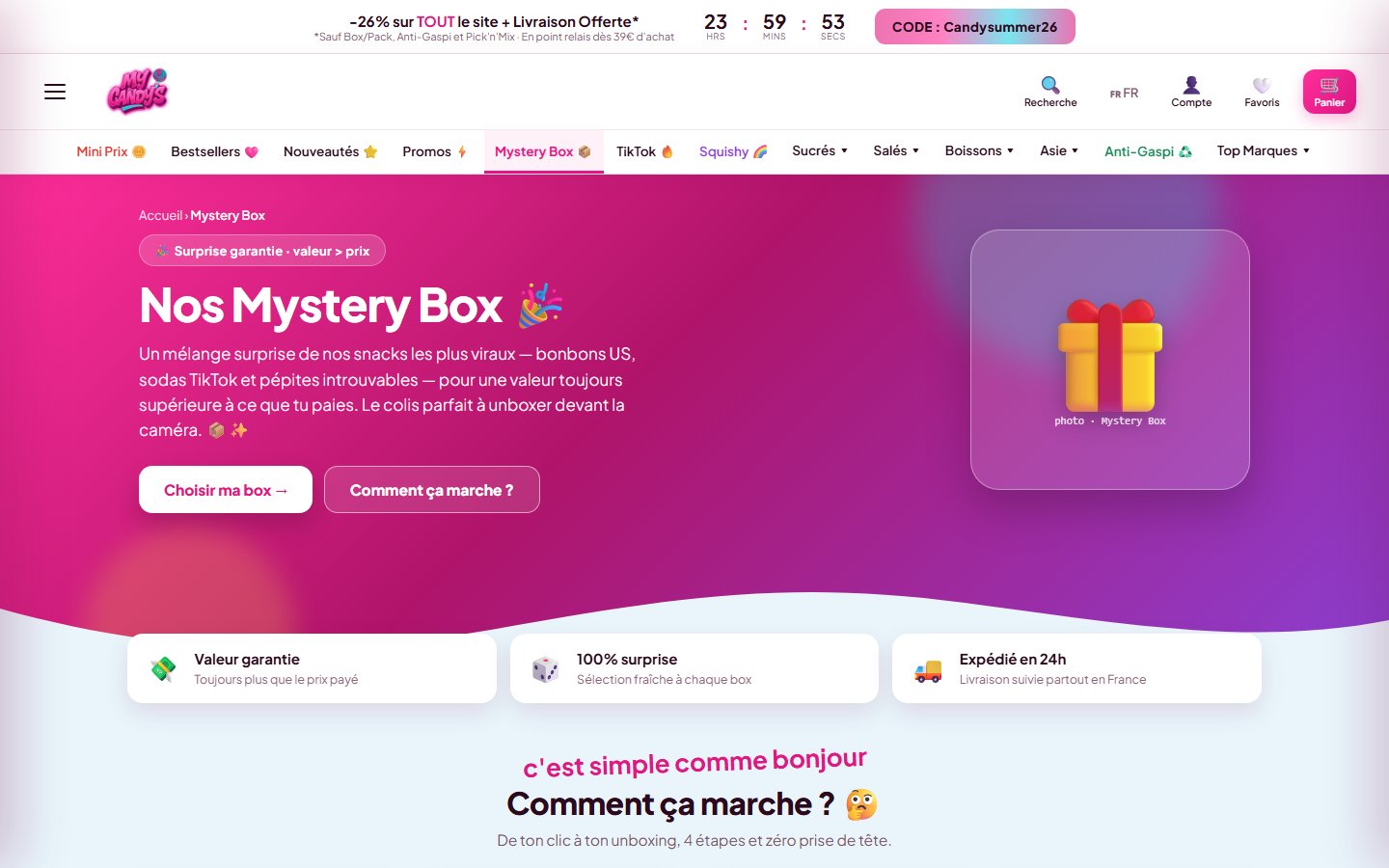 My Candy's — Mystery Box