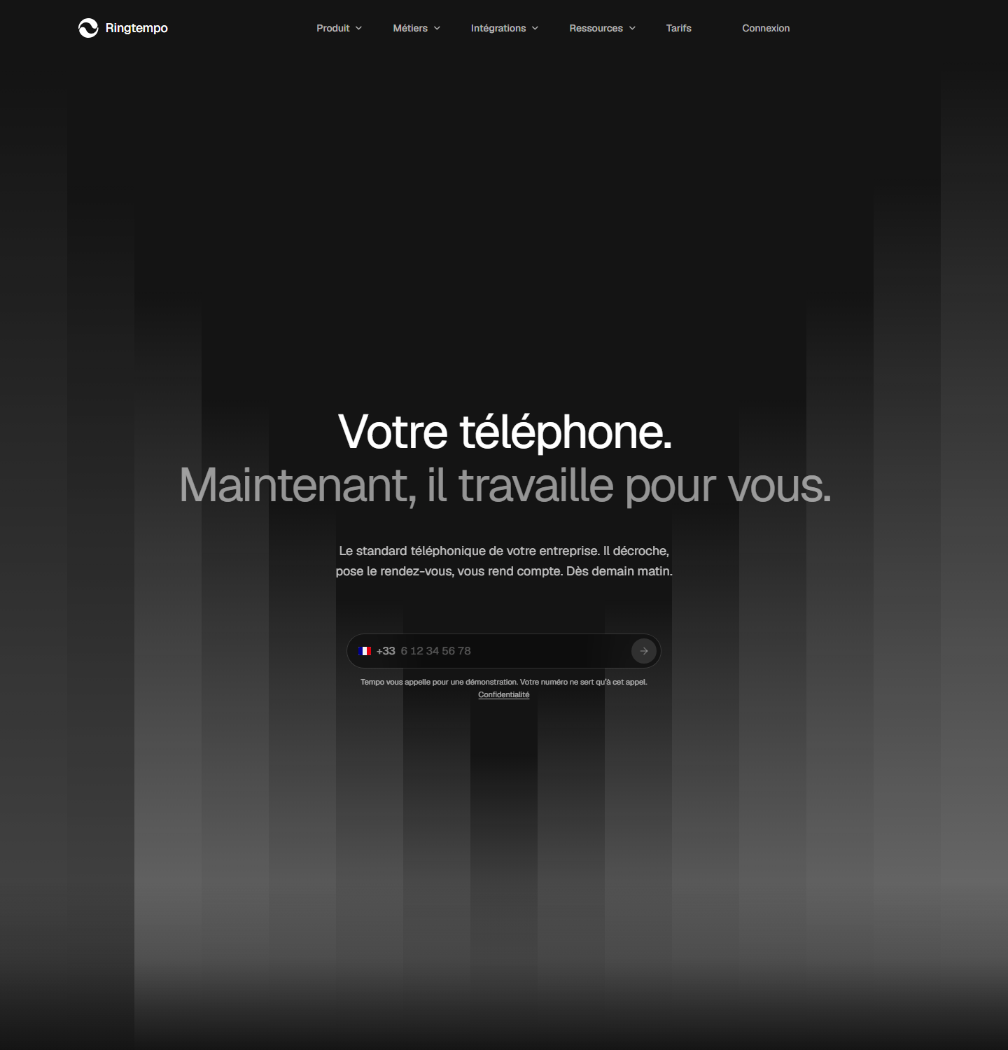 RingTempo — le standard téléphonique par IA